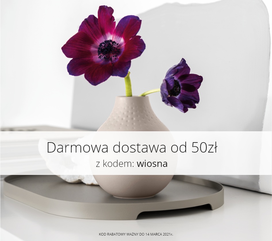 Darmowa dostawa z kodem: wiosna Darmowa dostawa z kodem: wiosna