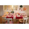 Toy's Delight Red Breakfast Plate 24cm - 5