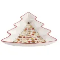 Winter Bakery Delight Christmas Tree Bowl 26.5cm - 4