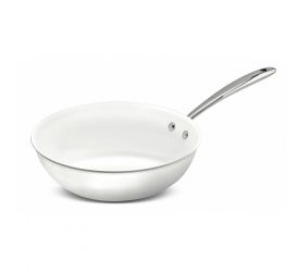 Wok Accademia Bianca aluminiowy 28cm