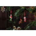Komplet 3 zawieszek Nostalgic Ornaments 8cm pomocnicy św.Mikołaja - 2