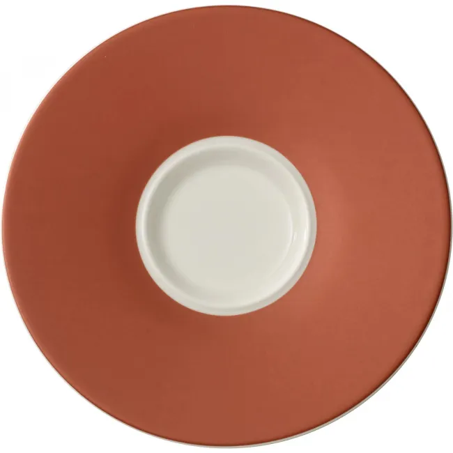 Spodek Caffe Club Uni Oak 17cm do filiżanki śniadaniowej