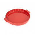Naczynie ceramiczne Appolia 30cm do tarty czerwone - 1