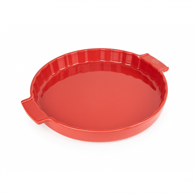 Naczynie ceramiczne Appolia 30cm do tarty czerwone