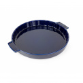 Naczynie ceramiczne Appolia 30cm do tarty niebieskie - 1