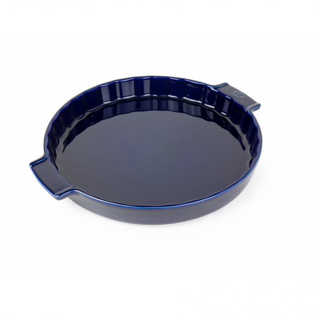 Naczynie ceramiczne Appolia 30cm do tarty niebieskie