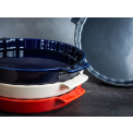 Appolia Blue Ceramic Tart Dish 30cm - 9