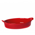 Red Oval Baking Dish 34x23cm - 1