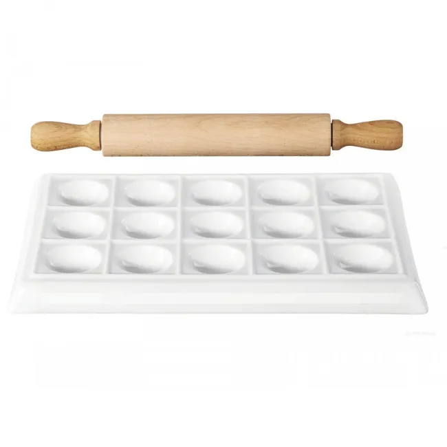 Foremka z wałkiem do ravioli 25x14cm - 1