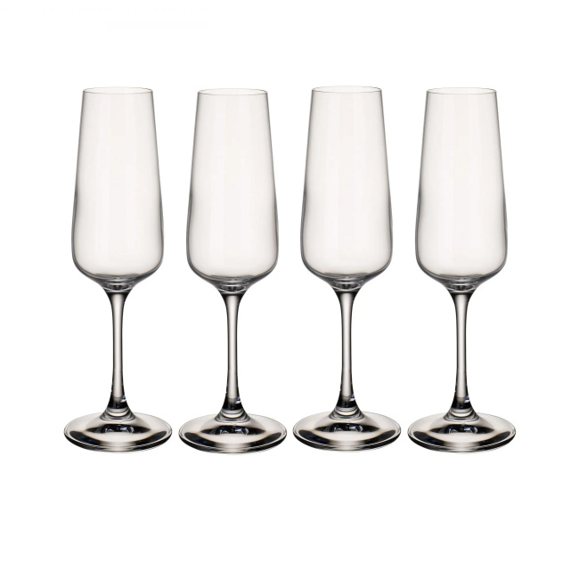 Komplet 4 kieliszków Ovid 250ml do szampana