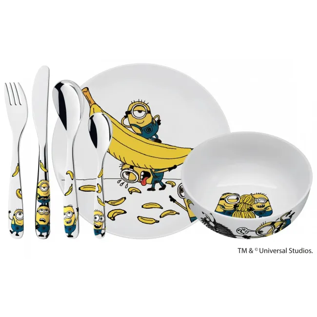 Minions 6-Piece Children's Tableware Set