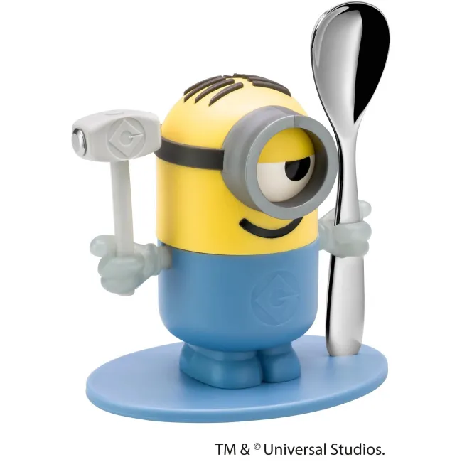 Kieliszek na jajko Minionki z łyżeczką