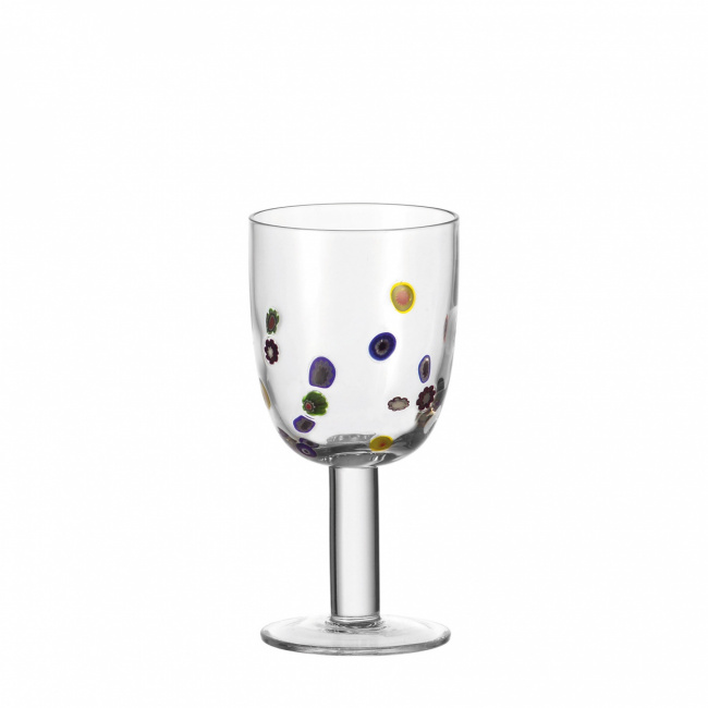 Millefiori Wine or Water Glass 460ml - 1