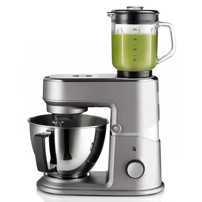 Mikser z blenderem Kitchenminis szary - 1