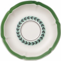 French Garden Green Line Saucer 13cm for Espresso Cup