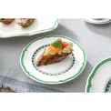 Talerz French Garden Green Line 17cm deserowy - 2