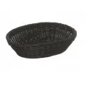 Koszyk polirattanowy 25x19cm czarny - 1