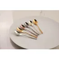 Set of 6 Taste PVD Espresso Spoons Gold - 4