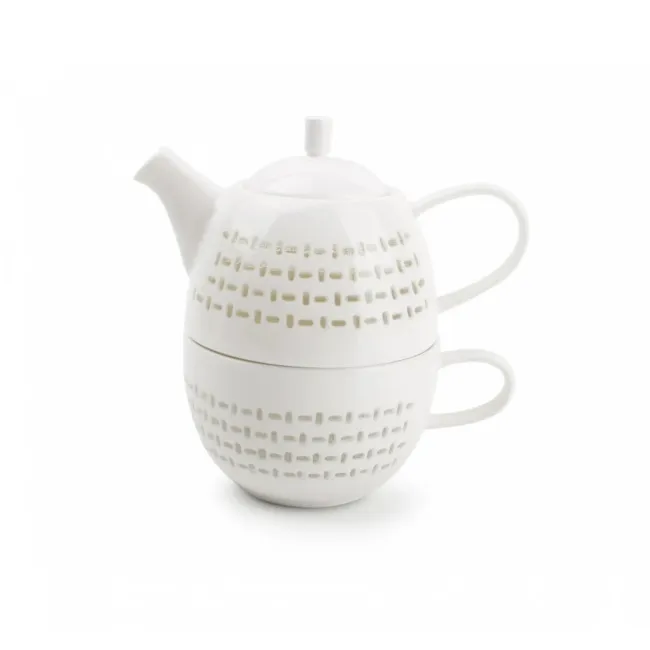 Dzbanek z filiżanką Tea for one Lace - 1