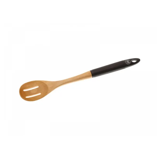 Łyżka kuchenna z otworami 35cm drewniana