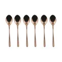 Komplet 6 łyżeczek Taste PVD do espresso Copper