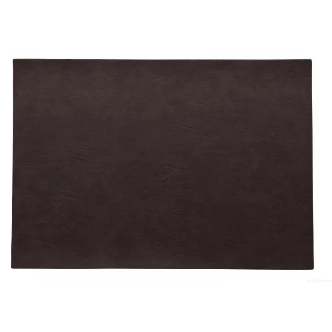 Podkładka Vegan Leather 46x33cm czarna kawa