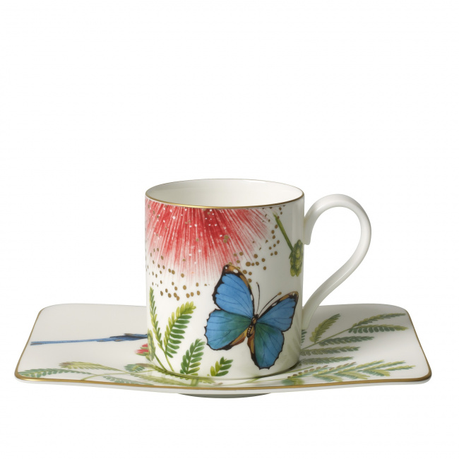 Amazonia 210ml coffee cup with saucer - 1