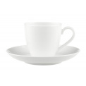Anmut 100ml espresso cup with saucer