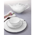Anmut Platinum 200ml tea cup with saucer - 2