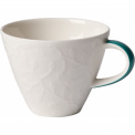 Caffe Club Floral Touch of Ivy 220ml coffee cup with saucer - 2