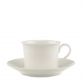 Cellini 350ml breakfast cup with saucer - 1