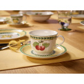 French Garden 100ml espresso cup with saucer - 4
