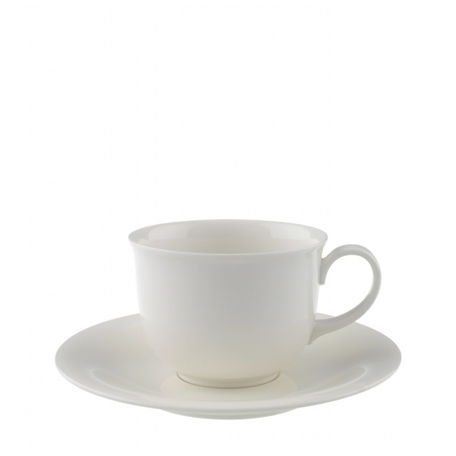 Home Elements 300ml coffee cup with saucer - 1