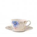 Mariefleur Gris 250ml coffee cup with saucer - 1