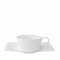 Modern Grace 230ml tea cup with saucer - 1