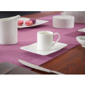 Modern Grace 80ml espresso cup with saucer - 2