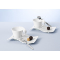 NewWave Caffe 400ml breakfast cup with saucer - 4