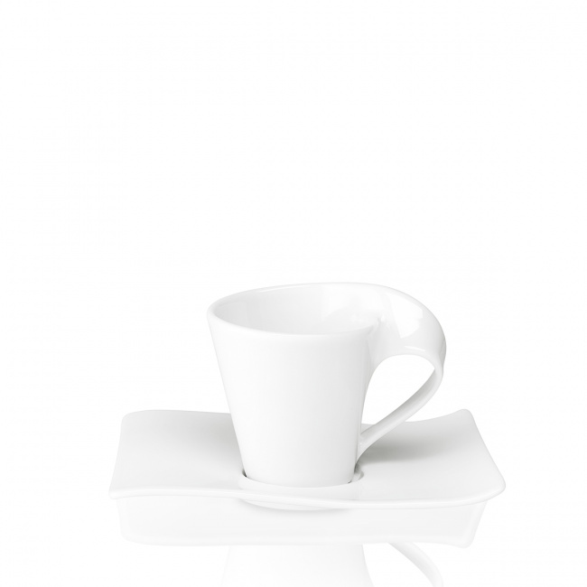 NewWave 80ml espresso cup with saucer