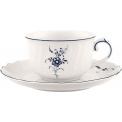 Old Luxembourg 200ml tea cup with saucer - 1