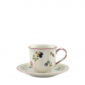 Petite Fleur 100ml espresso cup with saucer - 1