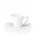 NewWave 200ml coffee cup with saucer - 1
