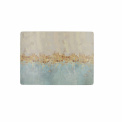 Set of 4 Golden Reflections Coasters 40x29cm - 1