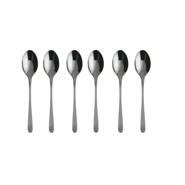 Komplet 6 łyżeczek Taste PVD do espresso Black