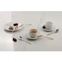 Set of 6 Taste PVD Espresso Spoons Black - 7