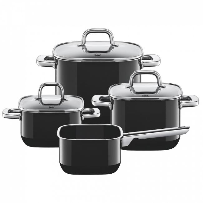 Quadro Black Cookware Set 7 Pieces - 1