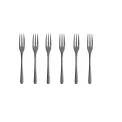Taste PVD Black Set of 6 Dessert Forks - 1
