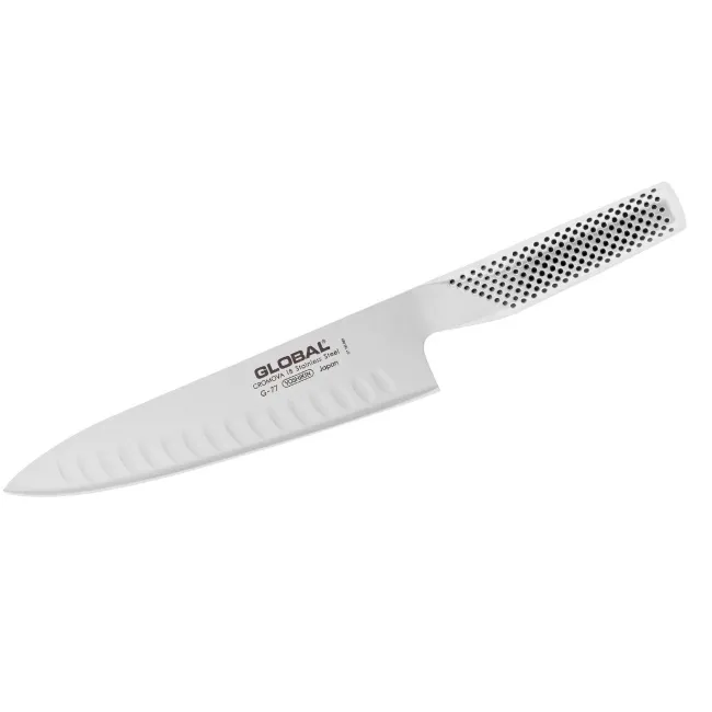 Nóż Global G-77 20cm Szefa Kuchni żłobiony