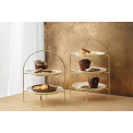 Three-Tier Gold a'Table Etagere (for 21cm plates) - 5