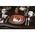 Talerz Toys Delight 28,5cm czerwony - 2