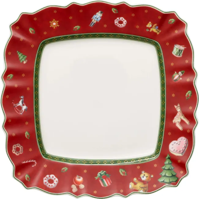 Talerz Toys Delight 28,5cm czerwony